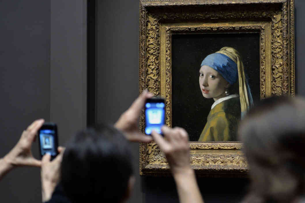 Obra 'Girl with a Pearl earring’ del artista Johannes Vermeer.